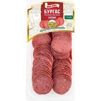 ECO MES SALAMI BURGAS RED LABEL SLICED