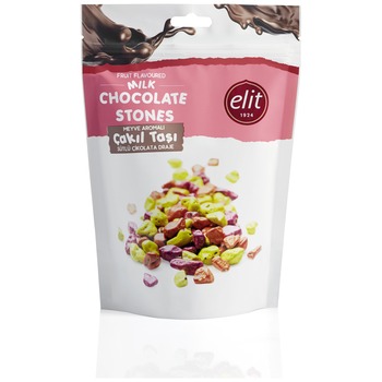 ELIT FRUIT FLAVOURED CHOCOLATE STONES DRAGEES (91007857)