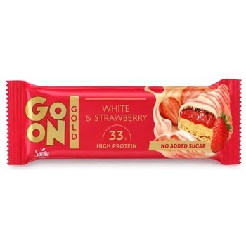 GO ON GOLD BATON PROTEINOWY WHITE&STRAWBERRY