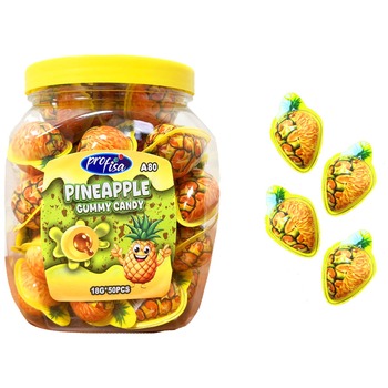 PROFISA PINEAPPLE GUMMY CANDY