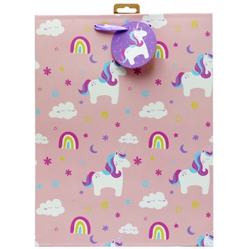 HUNTER PRICE UNICORN GIFT BAG (22904 BROWN BOX)