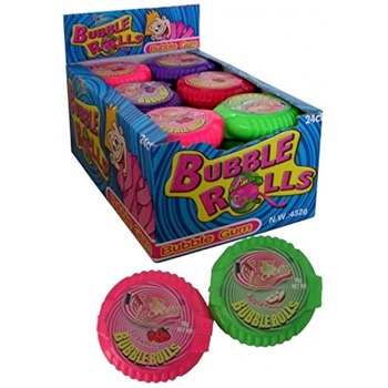 PROFISA BUBBLE ROLLS CHEWING GUM