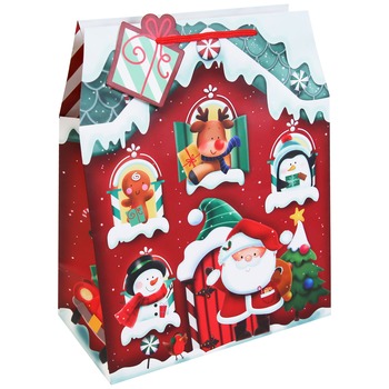 SANTA GROTTO XL GIFT BAG X-36106-1WC