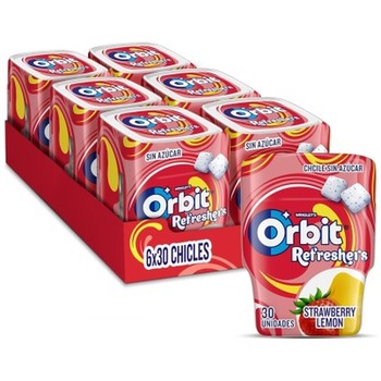 WRIGLEYS ORBIT REFRESHERS STRAWBERRY LEMON CHEWING GUM