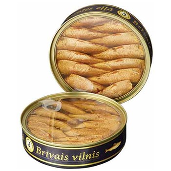 BRIVAIS VILNIS SPRATS IN OIL