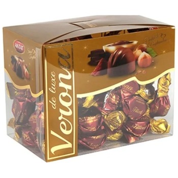 VERONA DOUBLE TWIST DARK BROWN CHOCOLATE SWEETS