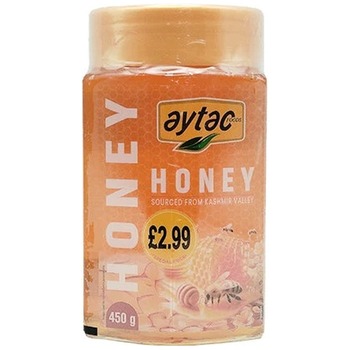 AYTAC HONEY SOURCED FROM KASHMIR VALLEY GLASS JAR PM£2.99