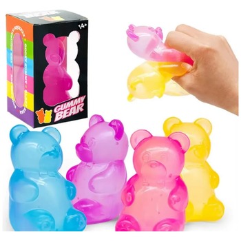 NEE DOH GUMMY BEAR NON GLITTER SQUISHY