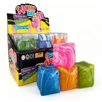 CUBE SQUEEZE MARBLE SQUISHY