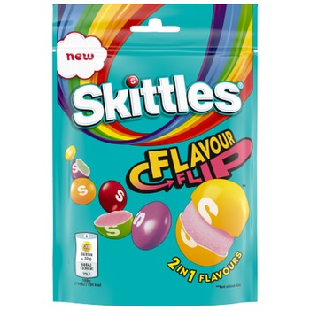 SKITTLES FLAVOUR FLIP BAGS