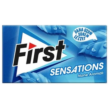 FIRST SENSATION NANE AROMALI SEKERSIZ SAKIZ CHEWING GUM
