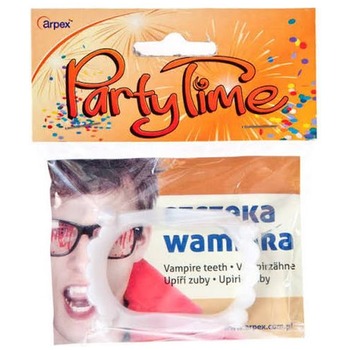 PARTY TIME HALLOWEEN VAMPIRES TEEETH WHITE
