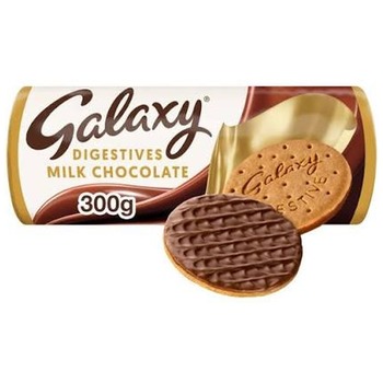GALAXY DIGESTIVES MILK CHOCOLATE BISCUITS