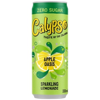 CALYPSO APPLE OASIS SPARKLING LEMONADE CAN