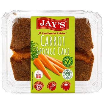 JAYS CARROT SPONGE CAKE