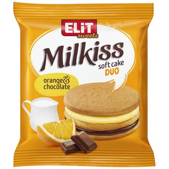 ELIT MILKISS ORANGE&CHOCOLATE SOFT CAKE