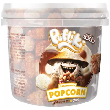 CHOCO LOCO PUFLIKI COCONUT&CHOCOLATE POPCORN