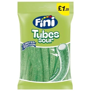 FINI APPLE SHOCK TUBES SOUR PM£1.25