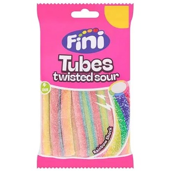 FINI RAINBOW SHOCK TWISTED SOUR TUBES PM£1.25