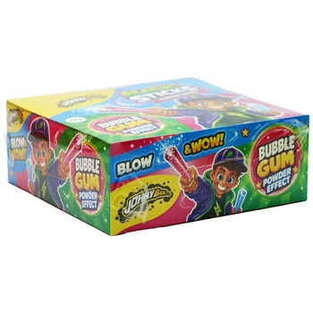 JOHNY BEE MAGIC STICKS POWDER EFFECT BUBBLEGUM
