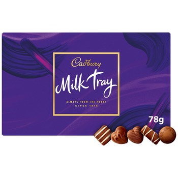 CADBURY MILK TRAY SWEETS