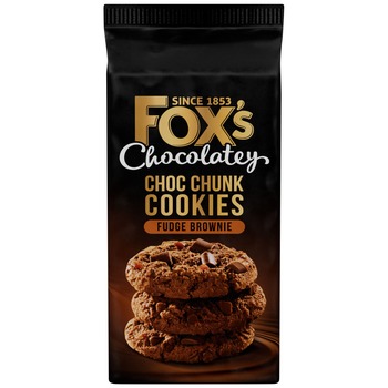FOXS CHOC CHUNK COOKIES