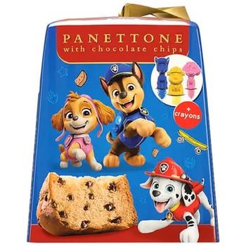 PANETTONE PAW PATROL CAKE WITH CHOCOLATE CHIPS (64701)