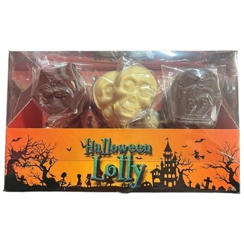 HALLOWEEN LOLLY WHITE / MILK AND DARK CHOCOLATE