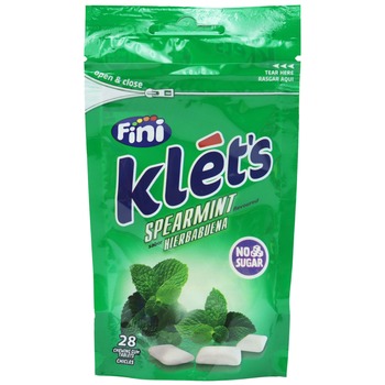 FINI KLETS CHEWING GUM GREEN
