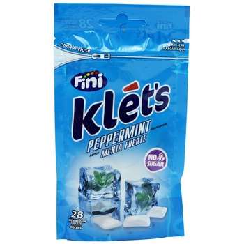 FINI KLETS CHEWING GUM BLUE CHEWING GUM