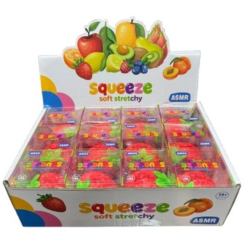 SQUISHY FRUIT STRAWBERRY SQUEEZING TOY SQUEEZE SOFT STRETCHY