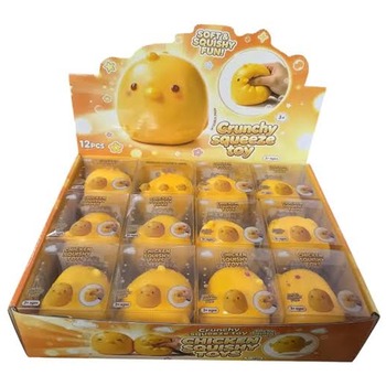 SQUISHY CHICKEN SOFT&SQUISHY FUN CRUNCHY SQUEEZE TOY