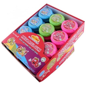 JELLYMAN MEGA ROLL GUM BUBBLE GUM WITH TATTOO