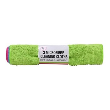3 MICROFIBRE CLEANING CLOTHS