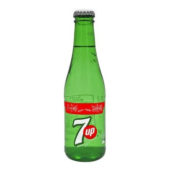 7 UP GLASS BOTTLE