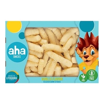 AHA VANILLA FLAVOUR GLAZED CORN STICKS