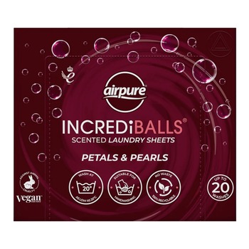 AIRPRUNE INCREDIBALLS LAUNDRY SHEETS PETALS&PEARLS