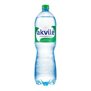 AKVILE NATURAL MINERAL WATER LIGHTLY CARBONATED