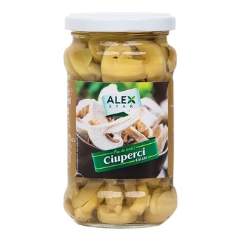 ALEX STAR CIUPERCI LAIATE SLICED MUSHROOM JAR