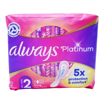 ALWAYS PLATINUM LONG WINGS (PURPLE 025742)
