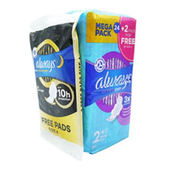 ALWAYS ULTRA DAY 3X PROTECTION LONG WINGS (709481)
