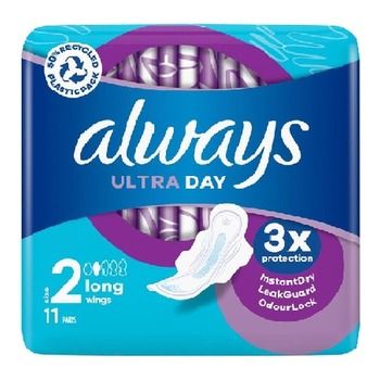 ALWAYS ULTRA DAY PURPLE SIZE 2 LONG (584095)