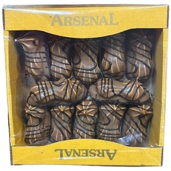 ARSENAL ECLAIRS IN TOFFEE FLAVOR COATE POLEWIE TOFII