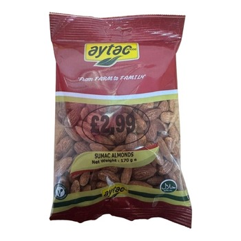 AYTAC SUMAC ALMONDS PM£2.99