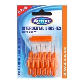 BEAUTY FORMULAS INTERDENTAL BRUSHES 0.45MM