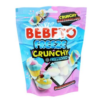 BEBETO FREEZE CRUNCHY RAINBOW TWIST MARSHMALLOW