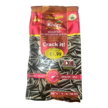 BESLER CRACK IT SUNFLOWER SEEDS (SALTED) RED
