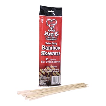 BIG K EXTRA LONG BAMBOO SKEWERS