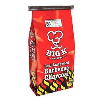 BIG K REAL LUMPWOOD BARBECUE CHARCOAL (RED)