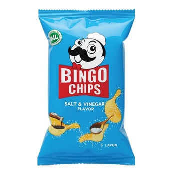 BINGO CHIPS SALT & VINEGAR FLAVOR